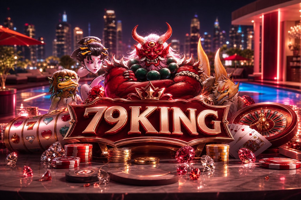 Giao diện trang chủ 79KING với các danh mục game nổi bật