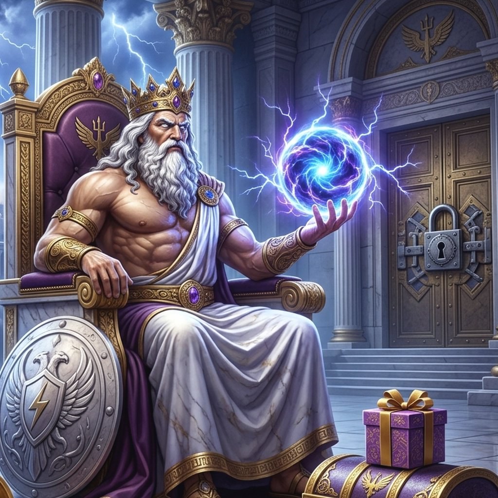 Biểu tượng các trò chơi slot tại 79KING với phông nền rừng xanh và thần linh